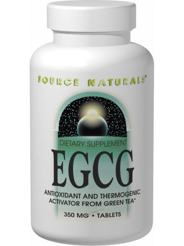 Source Naturals, EGCG, 350mg from Green Tea Ext 500mg, 60 ct