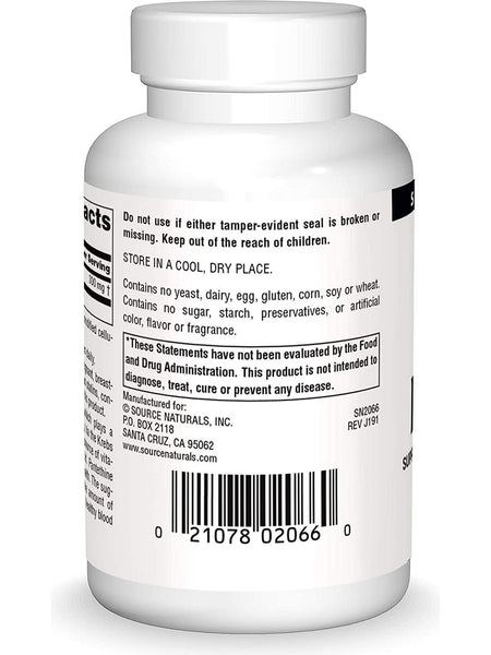 Source Naturals, Pantethine 300 mg, 90 tablets