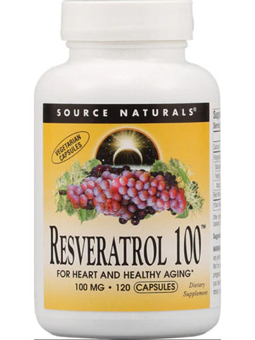 Source Naturals, Resveratrol 100™ 100 mg, 120 capsules