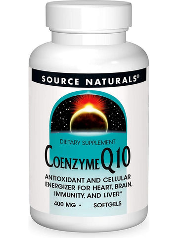 Source Naturals, Coenzyme Q10 400 mg, 30 softgels