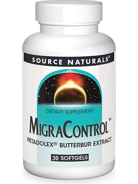 Source Naturals, MigraControl™ 50 mg, 30 softgels