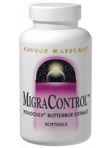 Source Naturals, MigraControl Petadolex Butterbur, 50mg, 60 softgels