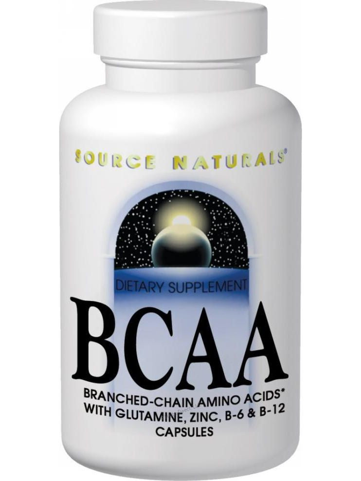 Source Naturals, BCAA Branch Chain Amino Acids, 120 ct