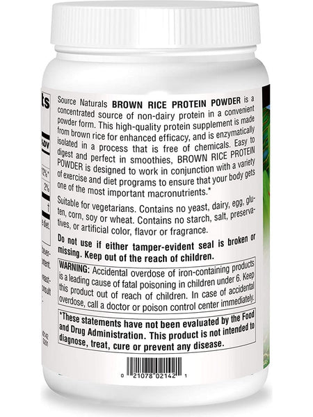 Source Naturals, Brown Rice Protein, 32 oz