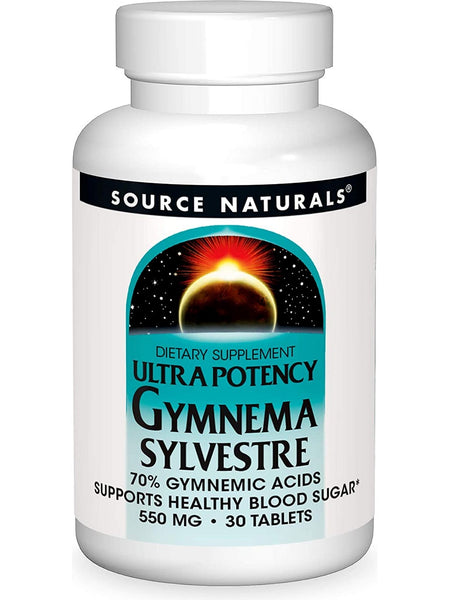Source Naturals, Ultra Potency Gymnema Sylvestre 550 mg, 30 tablets