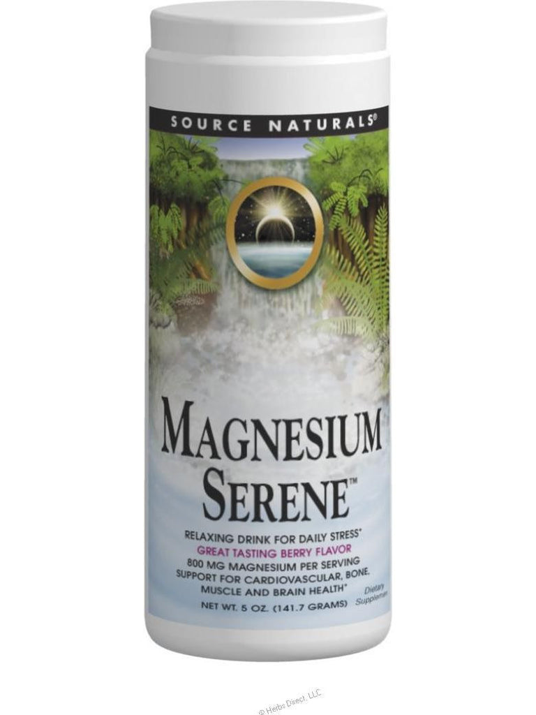 Source Naturals, Magnesium Serene Tangerine Flavor, 5 oz
