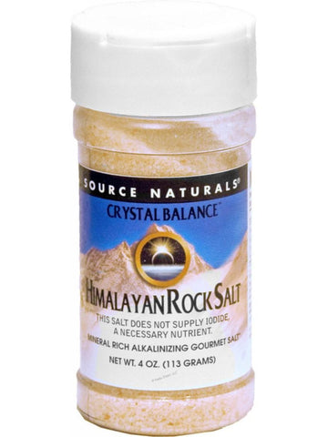 Source Naturals, Crystal Balance Himalayan Rock Salt Fine Grind, 4 oz