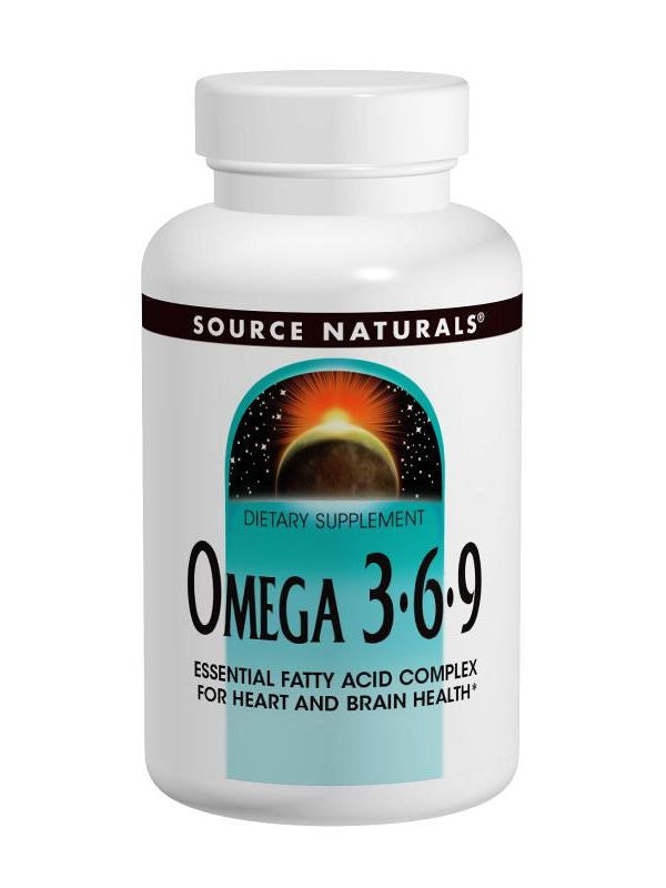 Source Naturals, Omega 3-6-9 Essential Fatty Acid Complex, 120 softgels