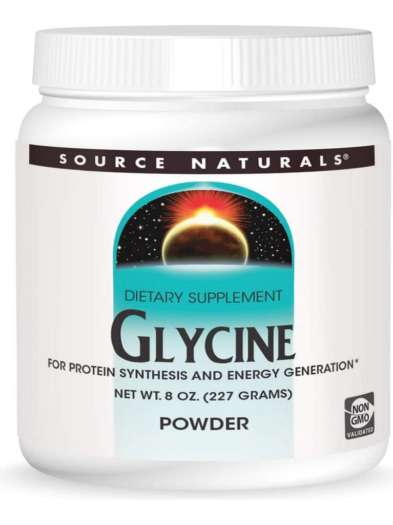 Source Naturals, Glycine, 8 oz