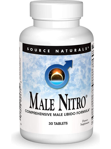 Source Naturals, Male Nitro®, 30 tablets