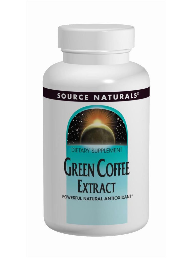 Source Naturals, Green Coffee Extract, 500mg, 120 ct