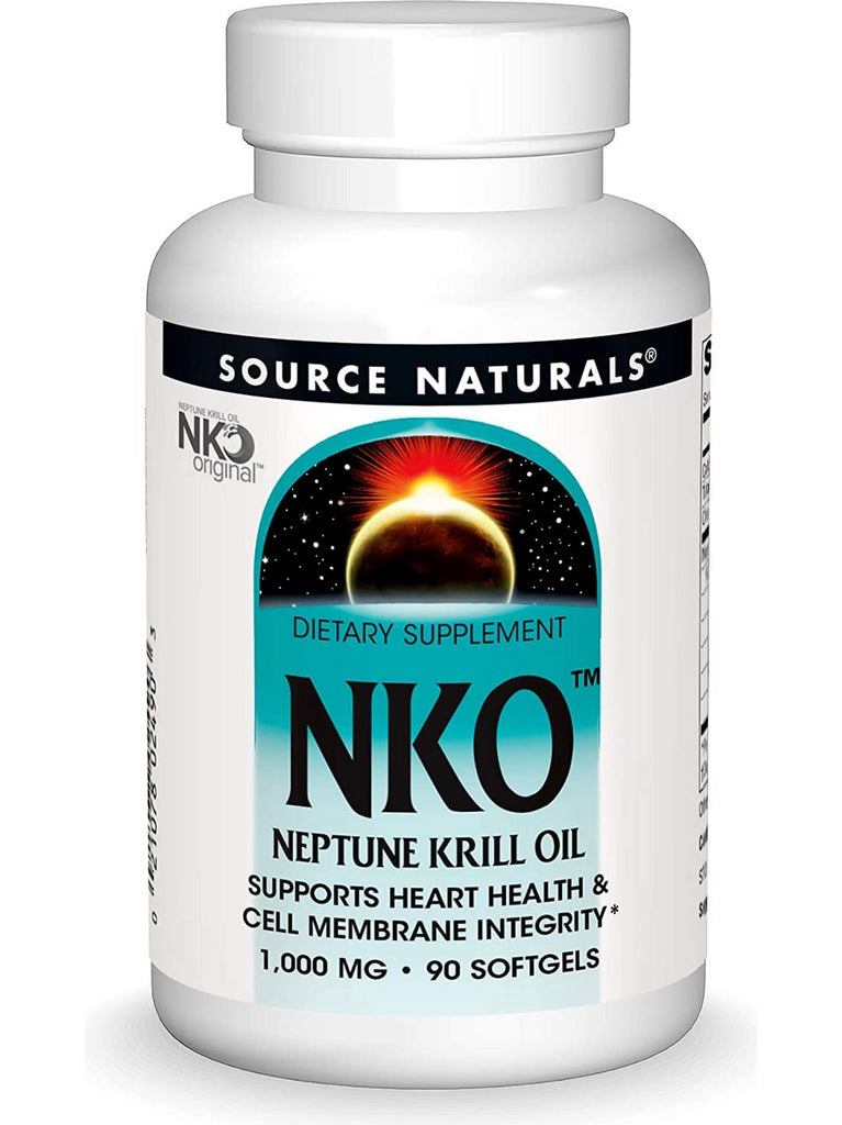Source Naturals, NKO® Neptune Krill Oil 1000 mg, 90 softgels