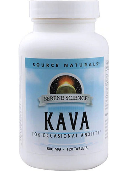 Source Naturals, Serene Science® Kava 500 mg, 120 tablets