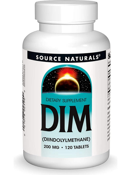 Source Naturals, DIM (Diindolylmethane) 200 mg, 120 tablets