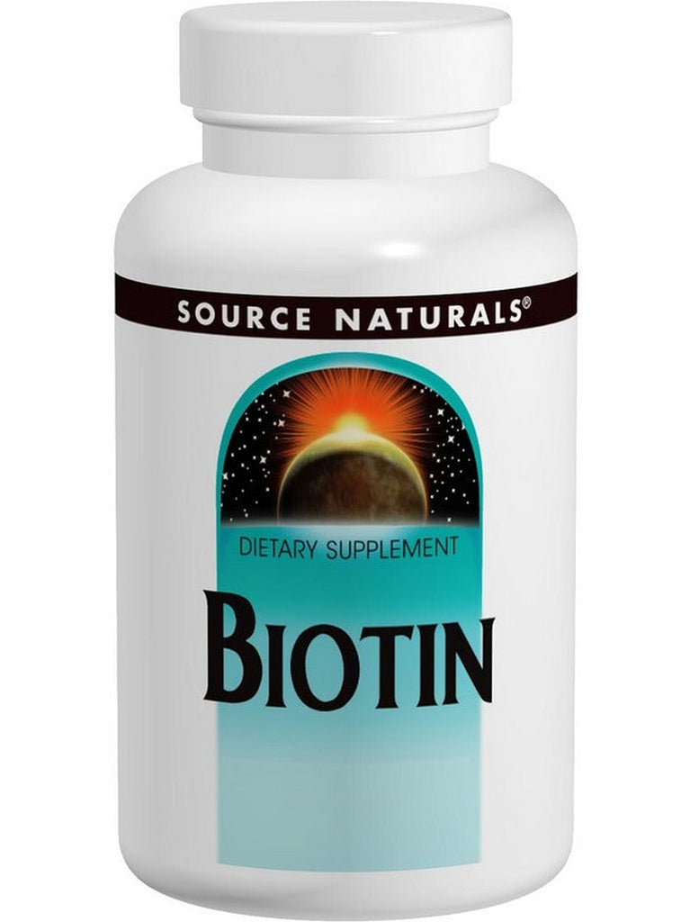 Source Naturals, Biotin 1000 mcg, 100 tablets