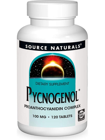 Source Naturals, Pycnogenol® 100 mg, 120 tablets