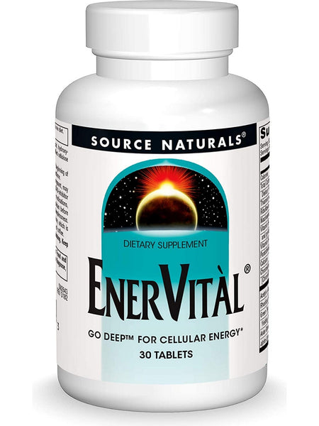Source Naturals, EnerVital®, 30 tablets