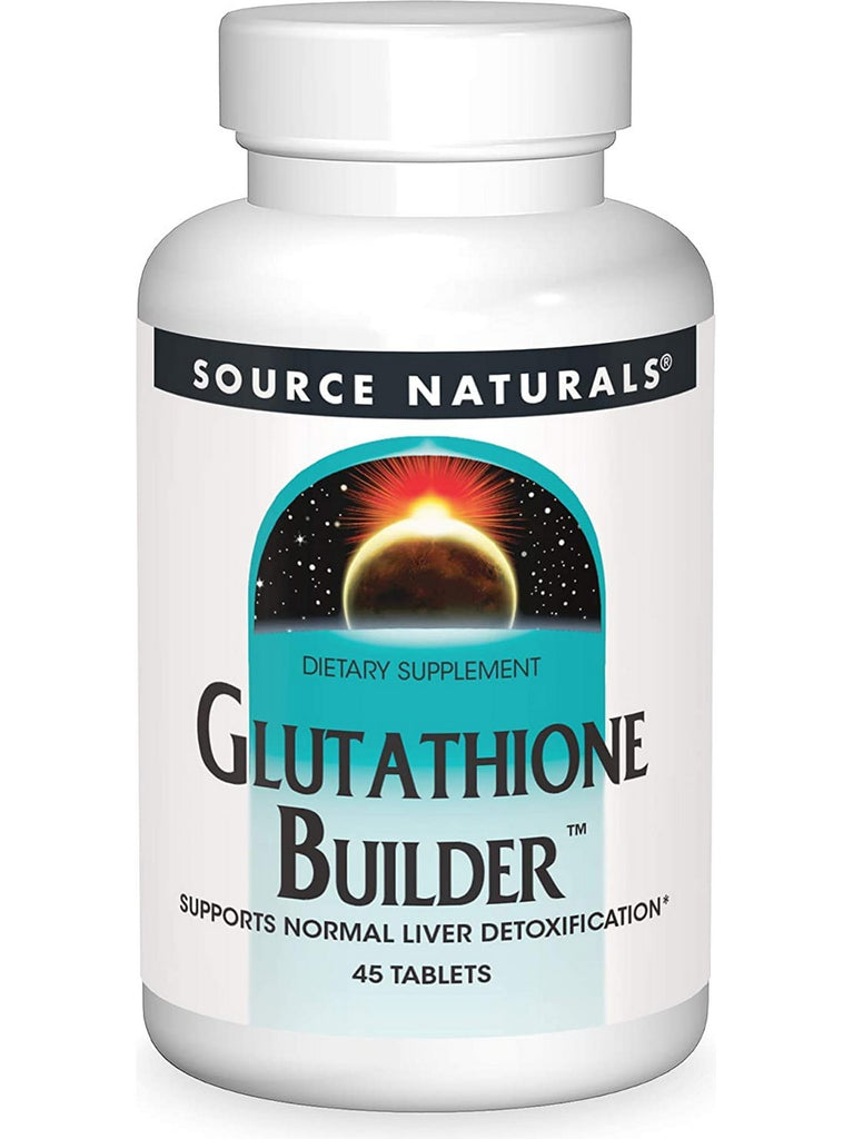 Source Naturals, Glutathione Builder, 45 tablets