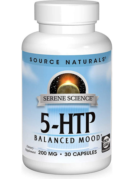 Source Naturals, Serene Science® 5-HTP 200 mg, 30 capsules