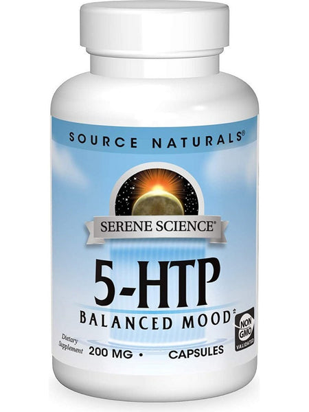 Source Naturals, Serene Science® 5-HTP 200 mg, 60 capsules