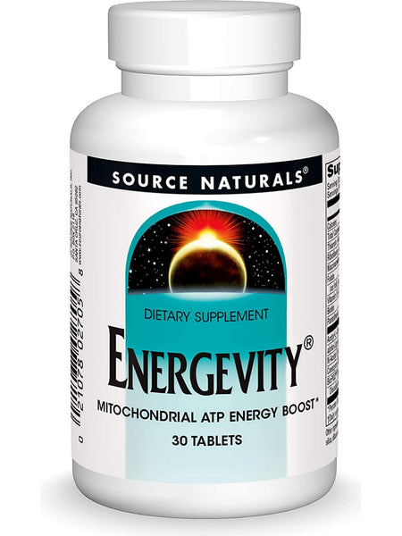 Source Naturals, Energevity®, 30 tablets