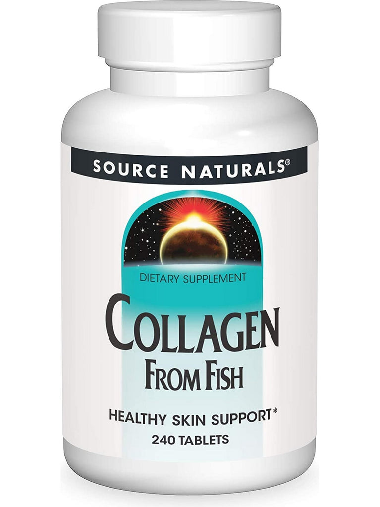 Source Naturals, Collagen From Fish, 240 tablets