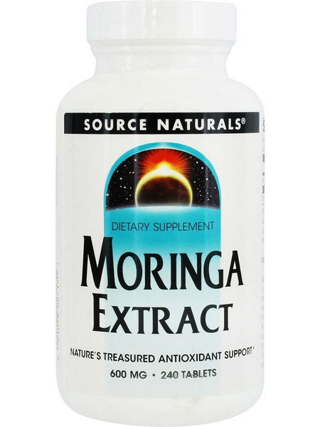 Source Naturals, Moringa Extract 600 mg, 240 tablets