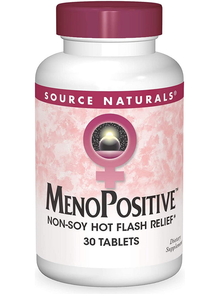 Source Naturals, MenoPositive® 100 mg, 30 tablets