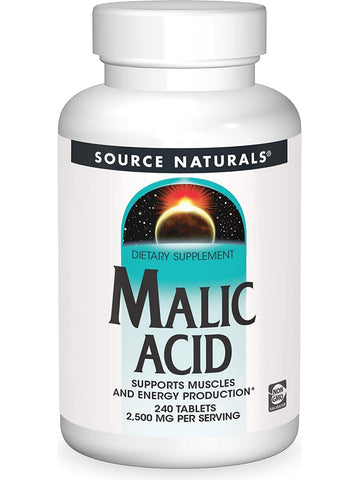 Source Naturals, Malic Acid, 240 tablets