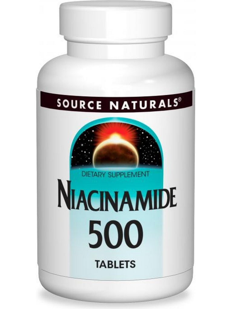 Source Naturals, Niacinamide 500, 500 mg, 60 tablets