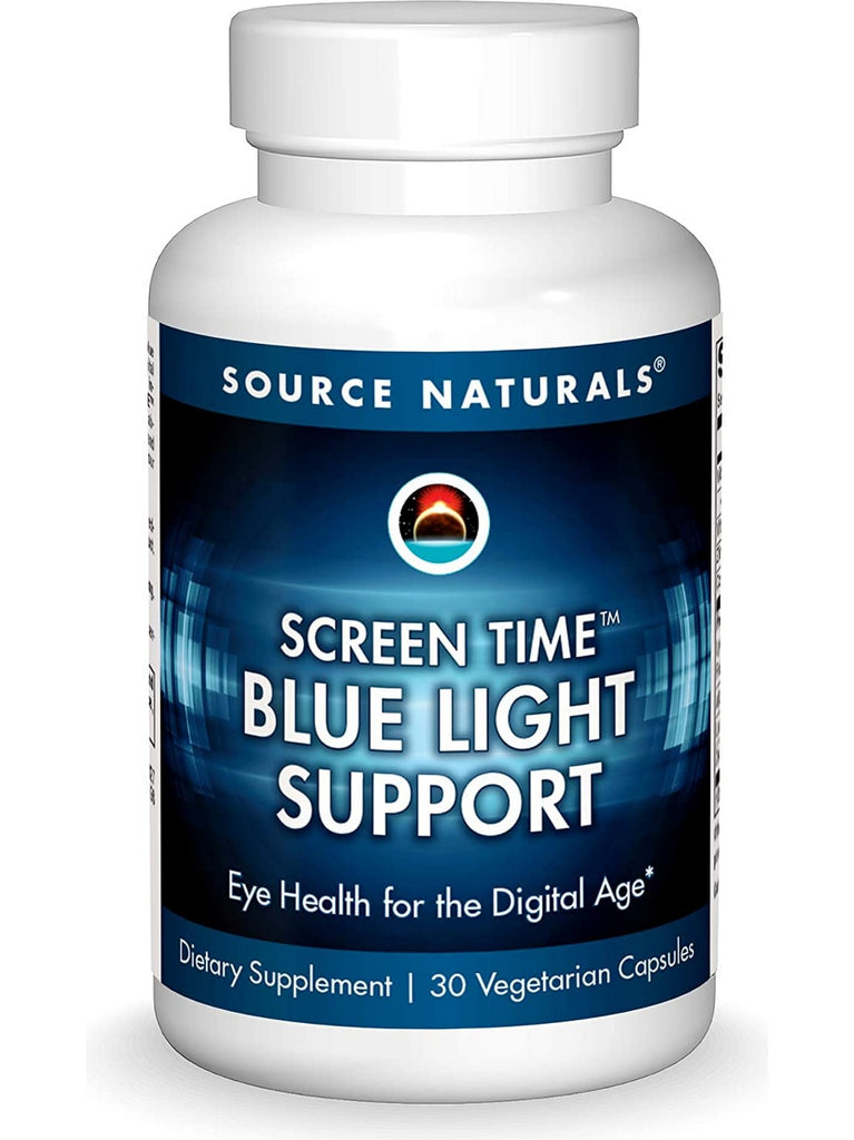 Source Naturals, Screen Time® Blue Light Support, 30 vegetarian capsules