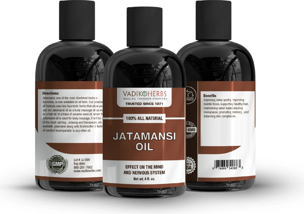 Vadik Herbs, Jatamansi Oil, 4 fl oz
