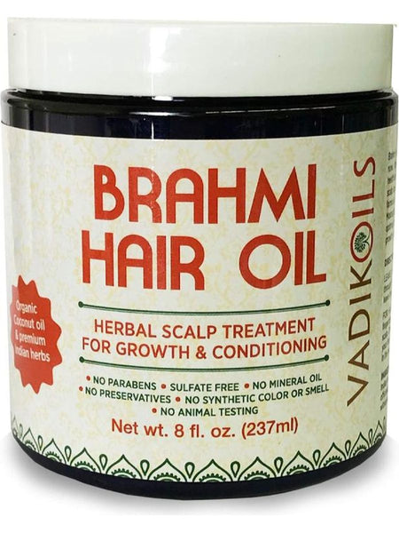 Brahmi Oil, 8 fl oz, Vadik Herbs