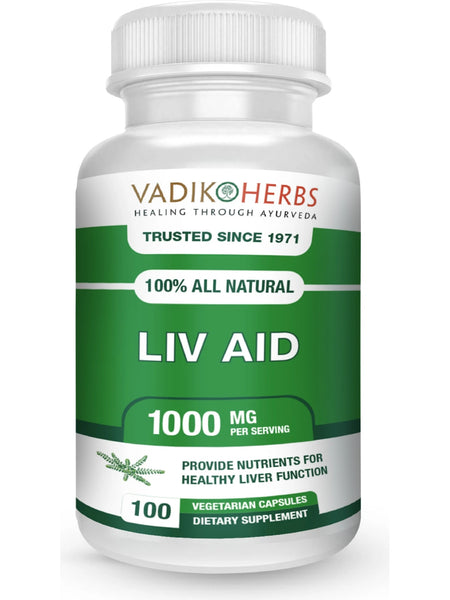 Liv Aid, 100 ct, Vadik Herbs