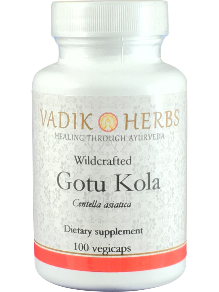 Gotu Kola, 100 ct, Vadik Herbs