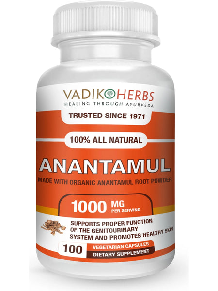 Anantamul, 100 ct, Vadik Herbs