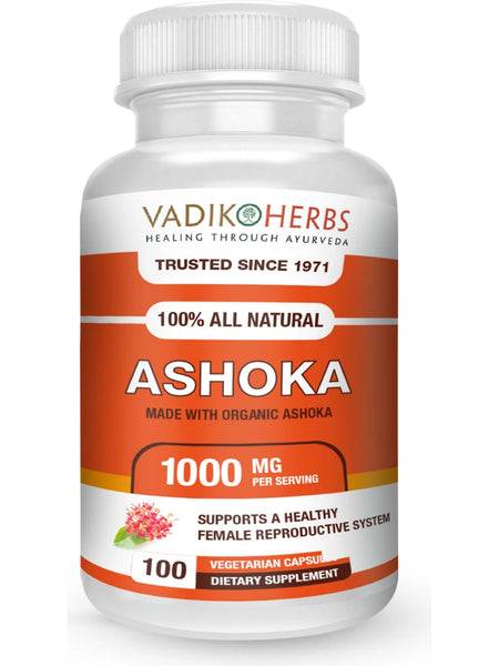 Ashoka, 100 ct, Vadik Herbs