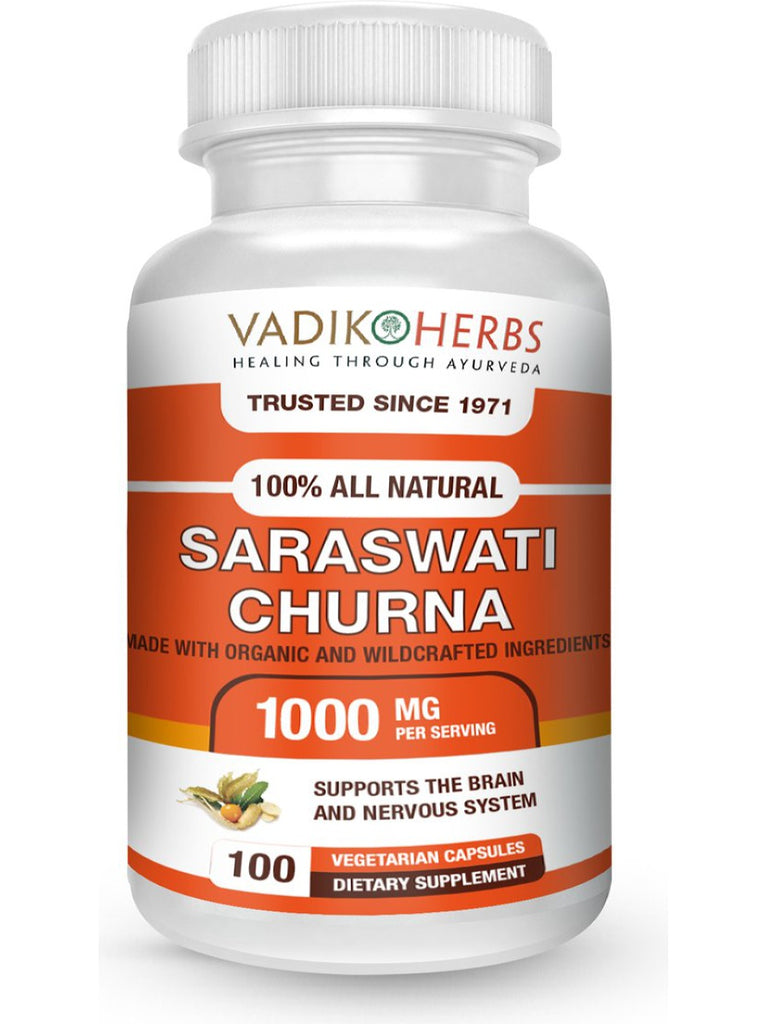 Saraswati Churna, 100 ct, Vadik Herbs
